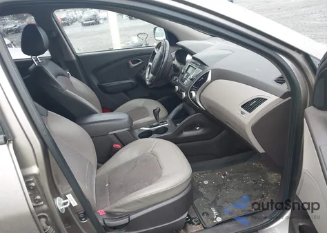 2010 Hyundai Tucson Gls from USA, damaged, VIN KM8JUCAC4AU068066